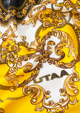 UTAA Midnight Panther Baroque Scarf - Yellow