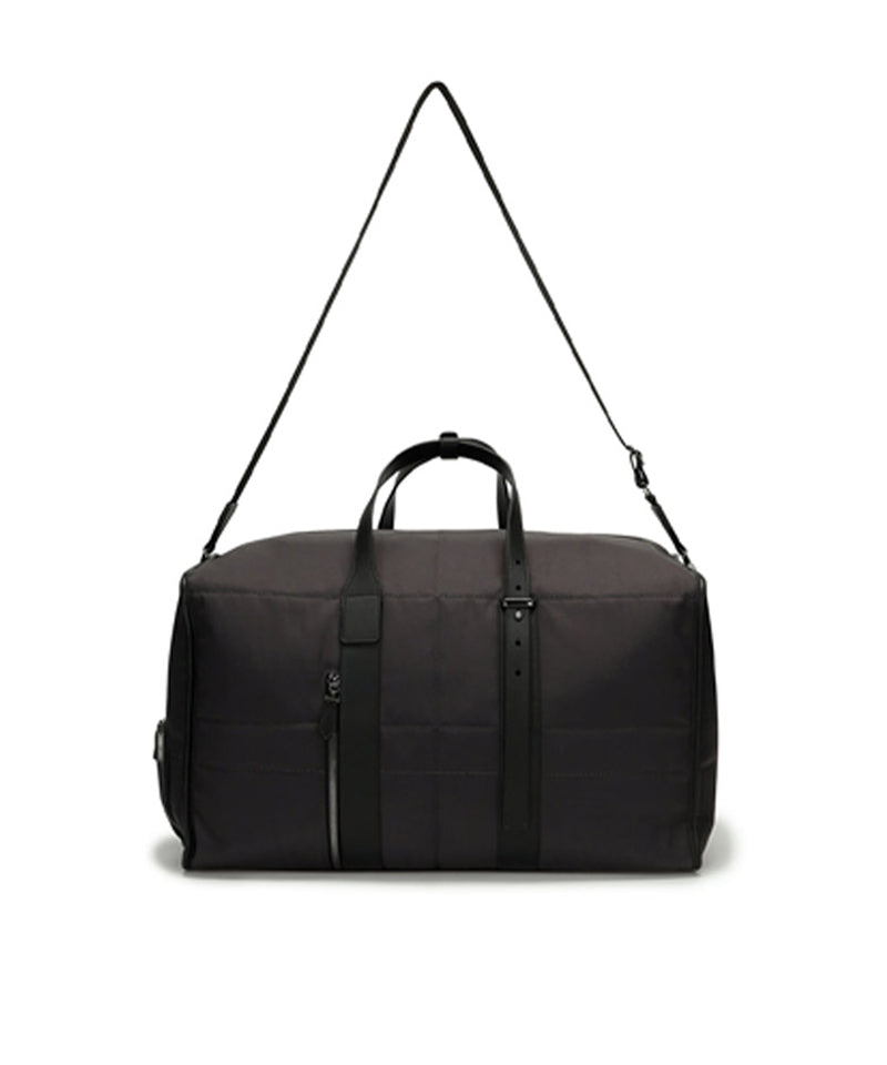 Square Stitch Boston Bag - Dark Gray