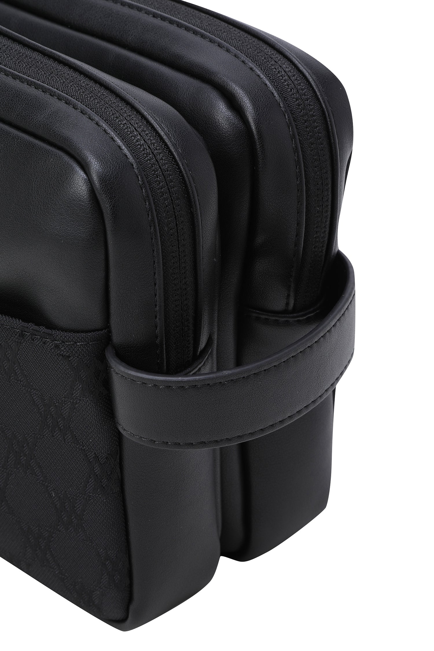 Anew Golf Jacquard Easy Pouch - Black