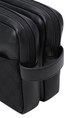 Anew Golf Jacquard Easy Pouch - Black