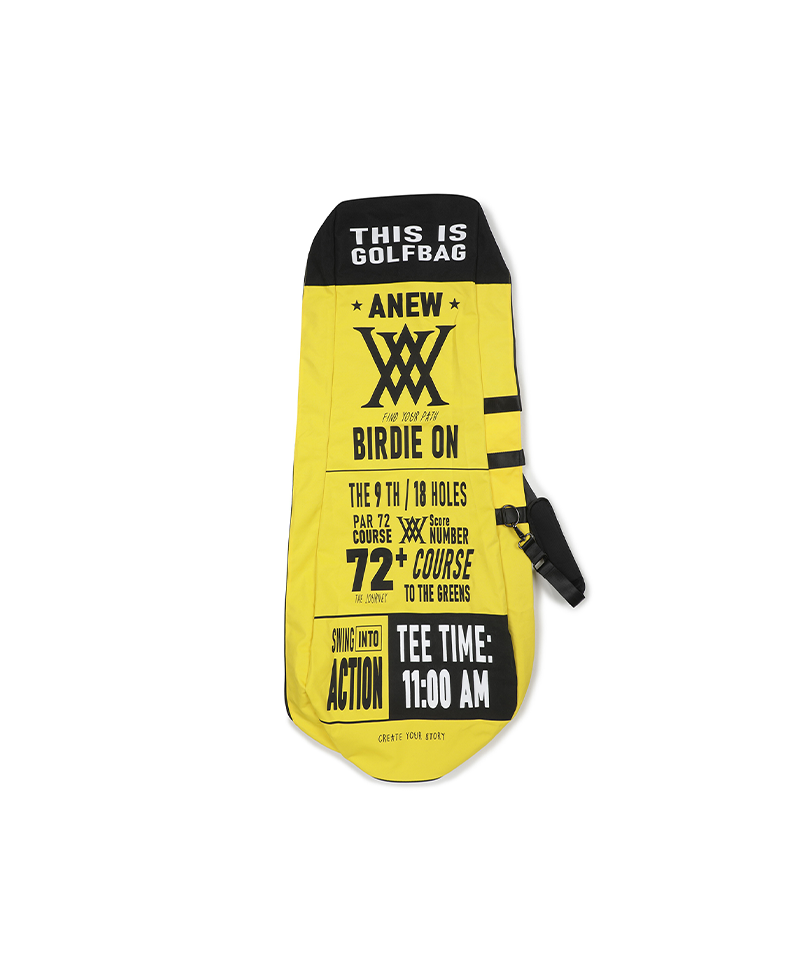 ANEW GOLF Uni Logo Graphic Aircover - Yellow