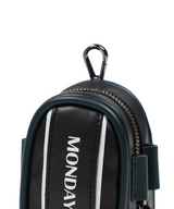 Monday Flow Logo Border Ball Bag - Black