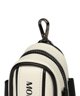 Monday Flow Logo Border Ball Bag - White