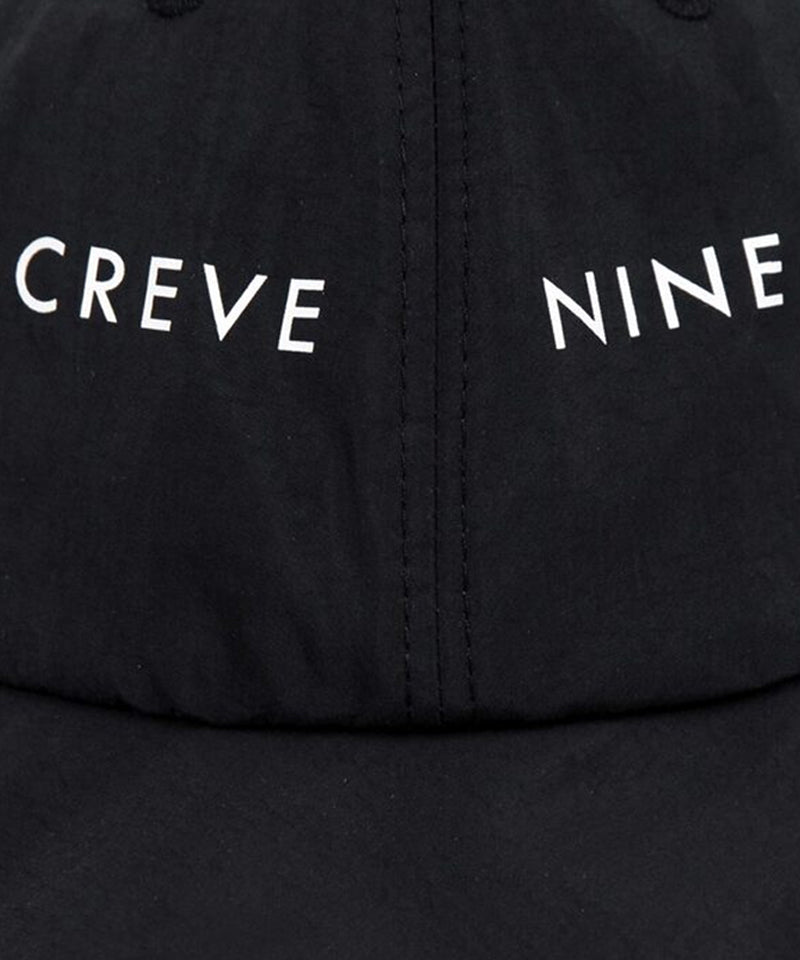 CREVE NINE: Women's Logo Strap Bucket Hat - Black