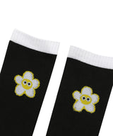 MACKY Golf: Coloring Daisy Knee Socks - 2 Colors