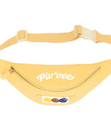 PIV'VEE Triplets Nylon Belt Bag - Sunny Yellow