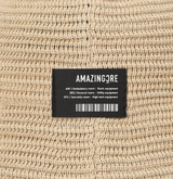 Amazing Cre Unisex Cotton Knitted Hat - Beige