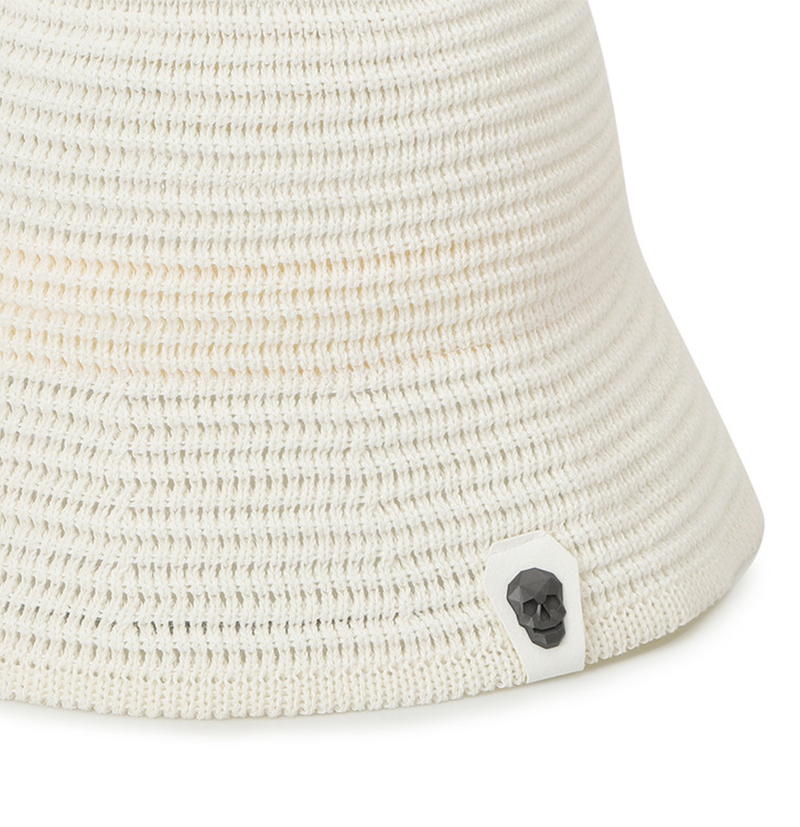 Amazing Cre Unisex Cotton Knitted Hat - White