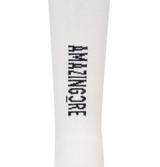 Amazing Cre Women's A/W Over Knee Socks - White