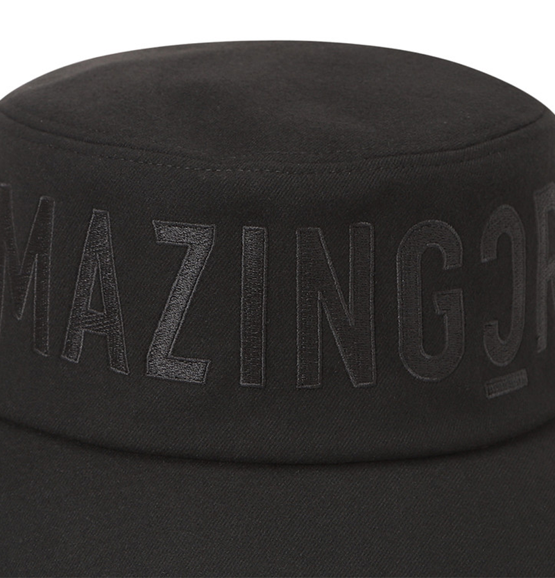 Amazing Cre Unisex Wool Like Standard Hat - Black