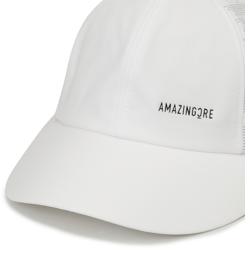 Amazing Cre Pixel Camouflage Ribbon Cap - White