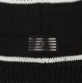 Amazing Cre Logo Cotton Knitted Hat - Black