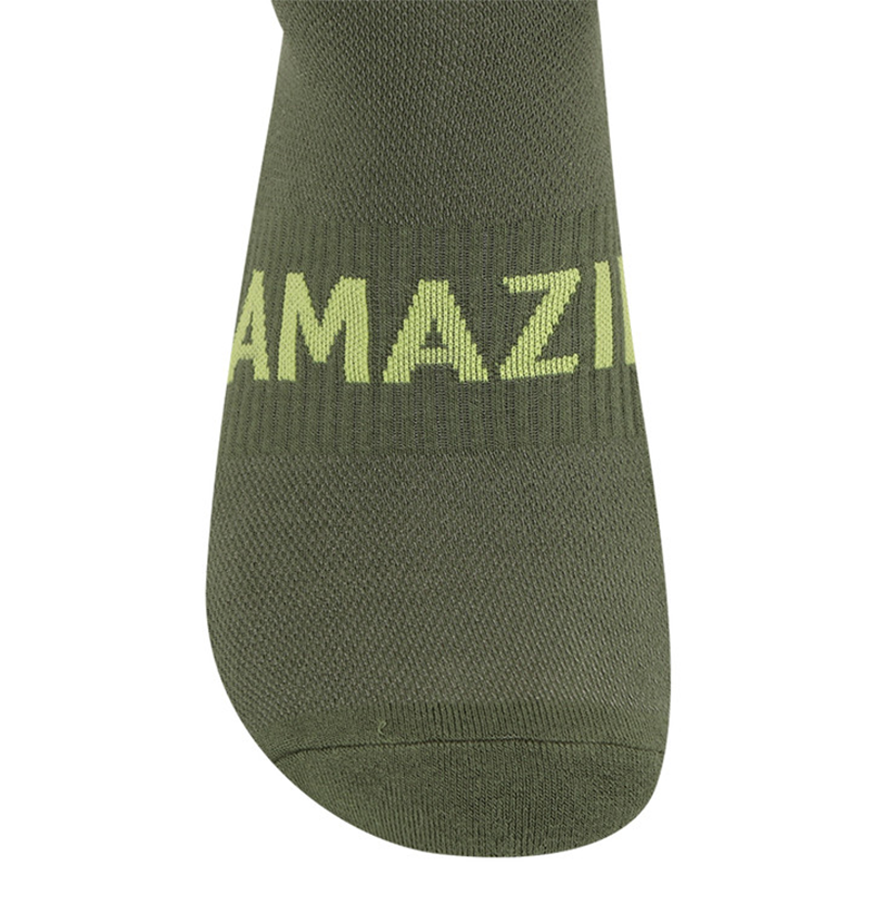 Amazing Cre Logo Point Sneakers Socks - Khaki