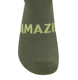 Amazing Cre Logo Point Sneakers Socks - Khaki