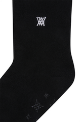 Women's Tactel Knee Socks - Black
