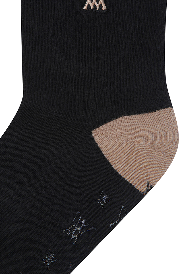Women's Two Way Socks - Black