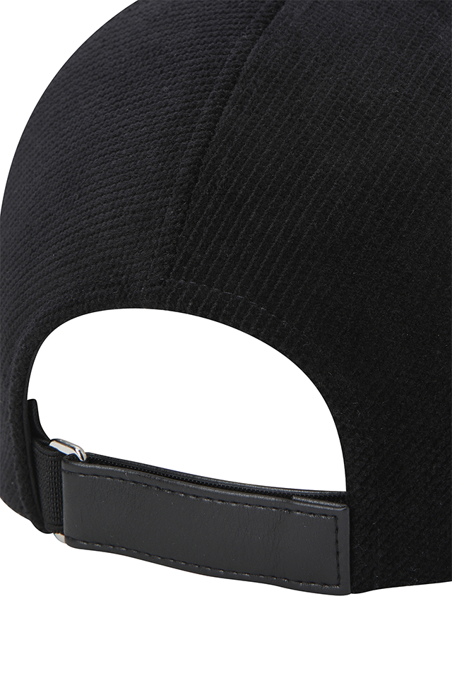 Unisex Knit Band Ballcap - Black