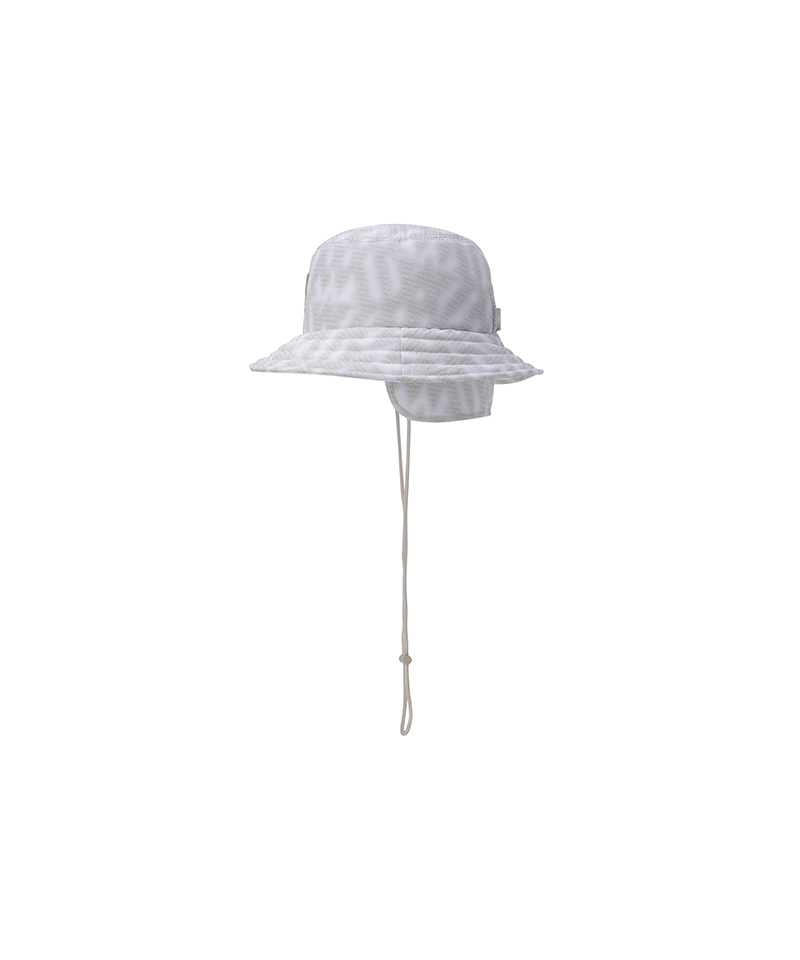 Women's Logo Pattern Hat - Beige