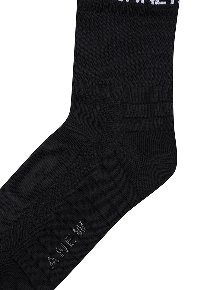 Men's Essential Middle Socks - Black