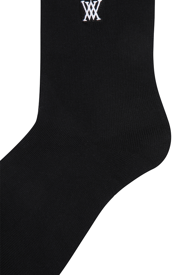 Men's Middle Socks - Black