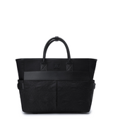 Unisex Big Pocket Tote Bag - Black
