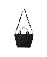 Unisex Color Pop Daily Tote Bag - Black