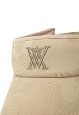 Unisex Camo JQD Visor - Beige