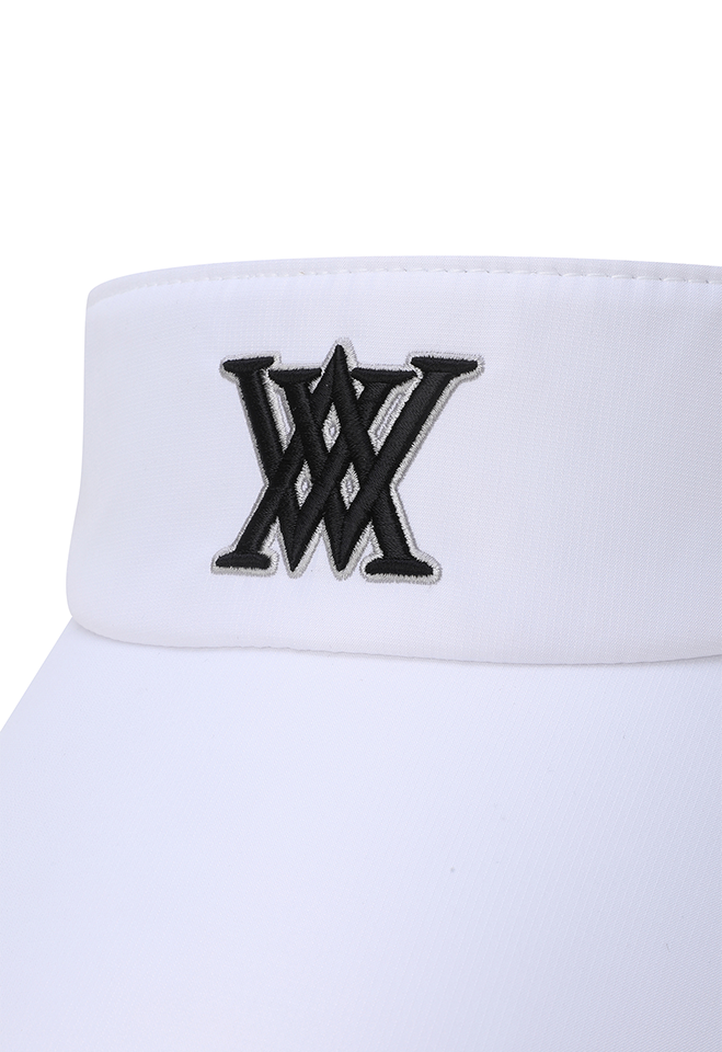 Uni Sunblock Visor - White