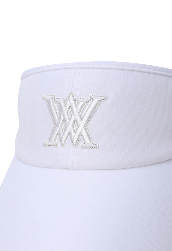 Uni Sunblock Visor - White