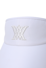 Uni Sunblock Visor - White