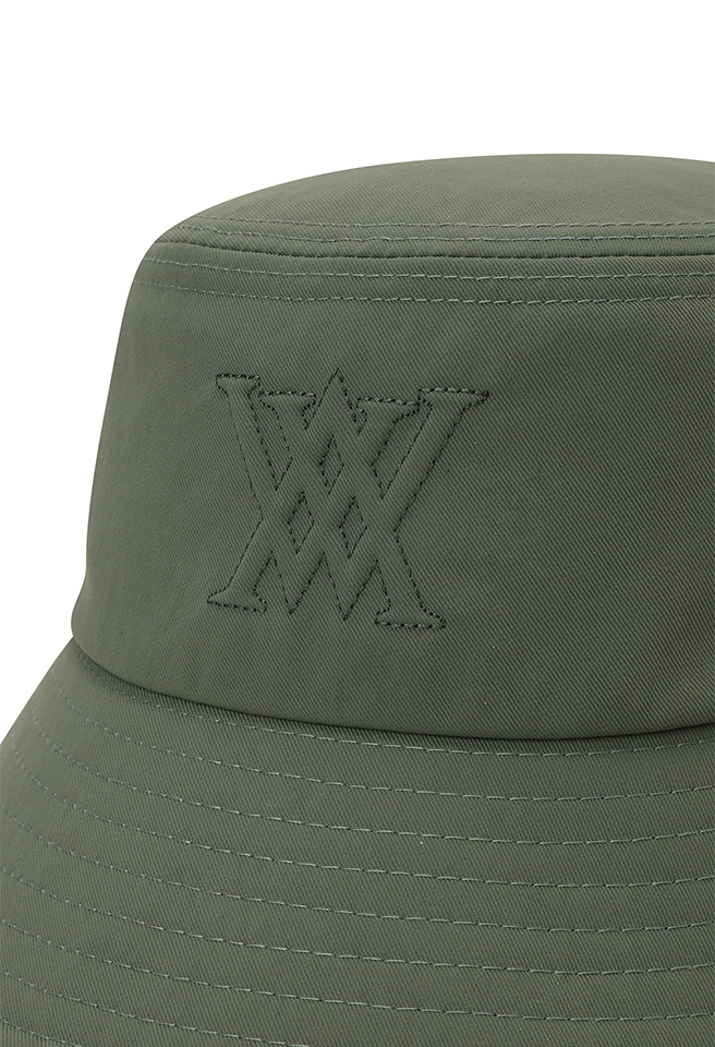 Unisex Stitch Bucket Hat - Dark Khaki