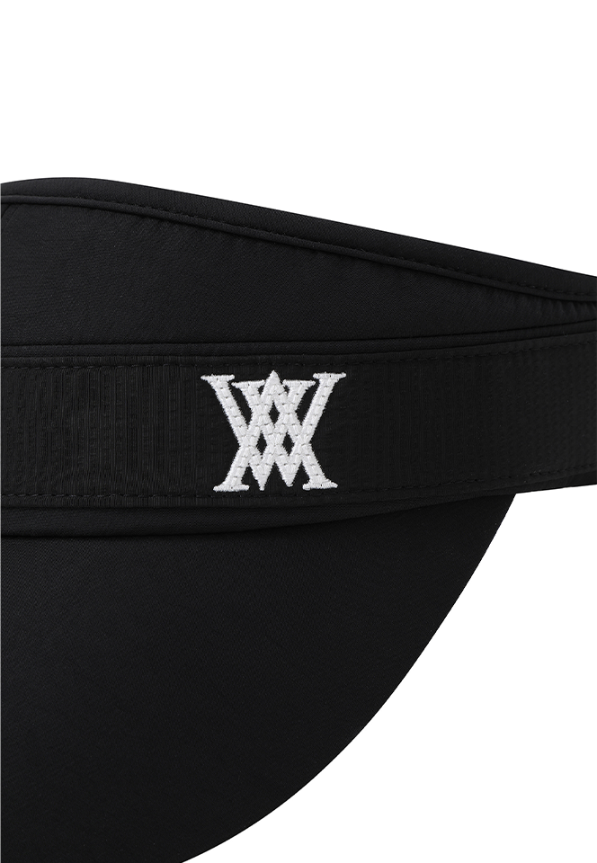 Women's Paisley Block Visor - Black