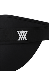 Women's Paisley Block Visor - Black