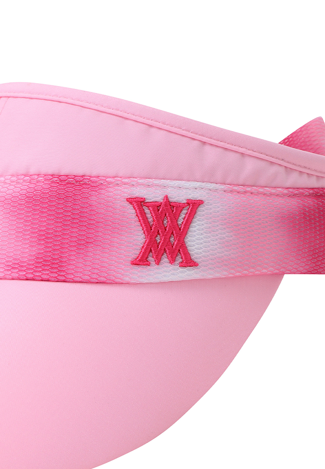 Women's Paisley Block Visor - Light Pink