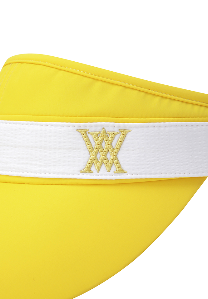 Women's Paisley Block Visor - Yellow