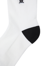 Women's Middle Socks - White