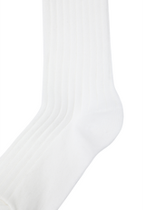 Women's Knee Socks - White