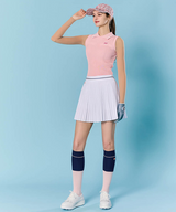 Orange Label Color Blocking Knee Socks - 4 Colors