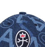Castelbajac Men's Denim Ball Cap - Navy