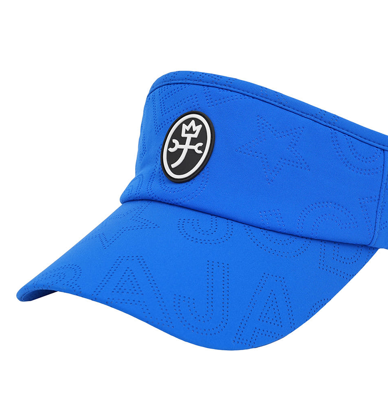 Castelbajac Men's Jacquard Egg Blazon Sun Cap - Blue