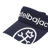 Castelbajac Men's Logo Print Sun Cap - Navy