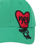 Castelbajac Women's Artwork Embroidery Point Ball Cap - Green