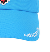 Castelbajac Women's Heart Pixel Summer Sun Cap - Blue