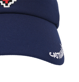 Castelbajac Women's Heart Pixel Summer Sun Cap - Navy