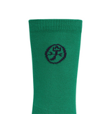 Castelbajac Men's Season Slogan Point Long Socks - Green