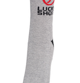 Castelbajac Men's Contrast Accent Long Socks - Grey