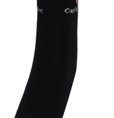 Castelbajac Women's Heart Point Mid-calf Socks - Black