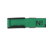 Castelbajac Men's Print Buckle Belt - Green