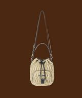 Black Label Tote & Shoulder Padded Quilted Bag - 2 Colors