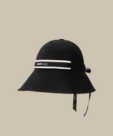 Bucket Hat With A Hexagonal Cut And Wide Brim  - 2 Colors